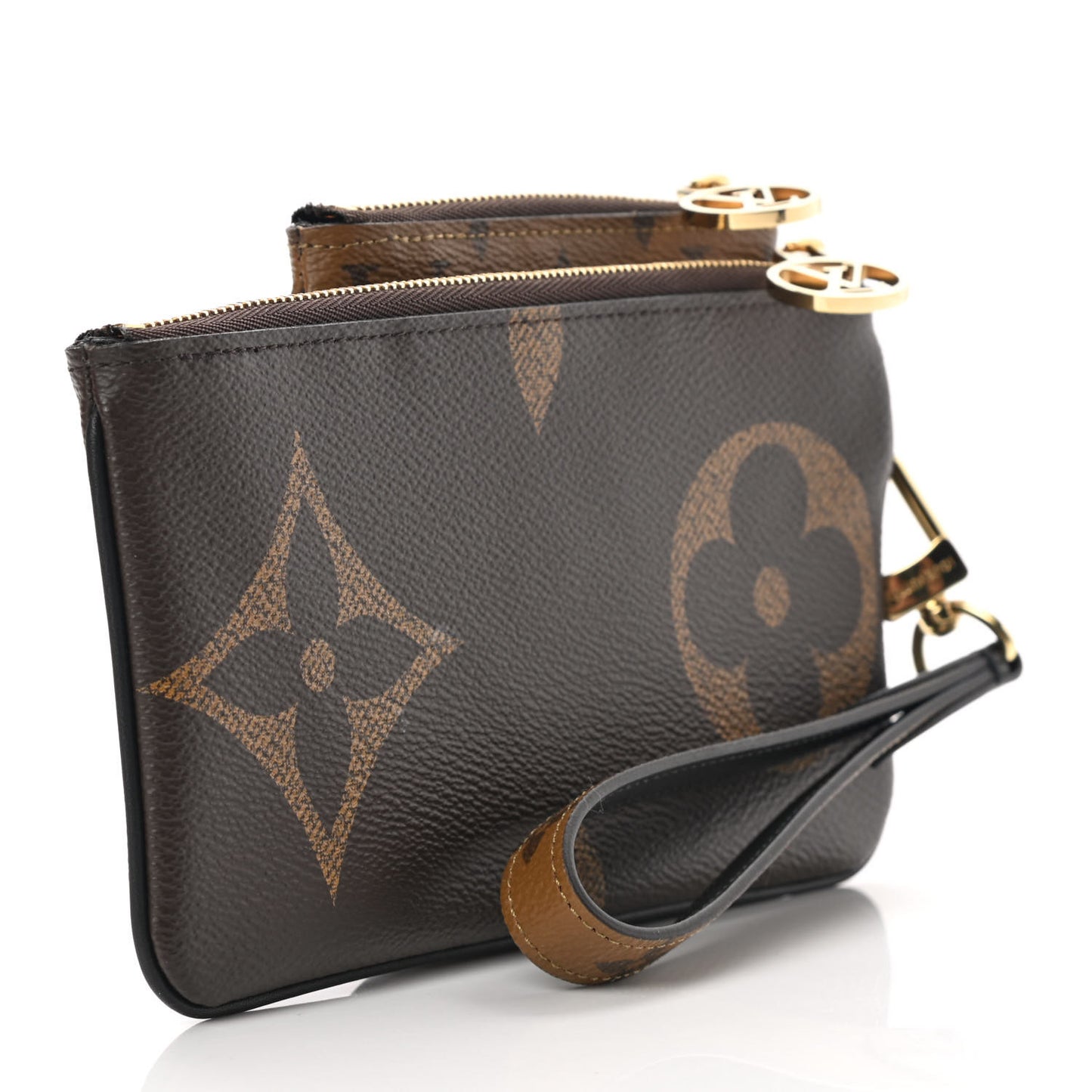 Reverse Monogram Giant Trio Pouch