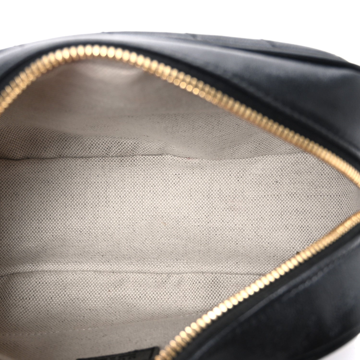 Gucci Sakai Be Green Calfskin Diagonal Stitched Small Blondie Shoulder Bag Black 5 of 10