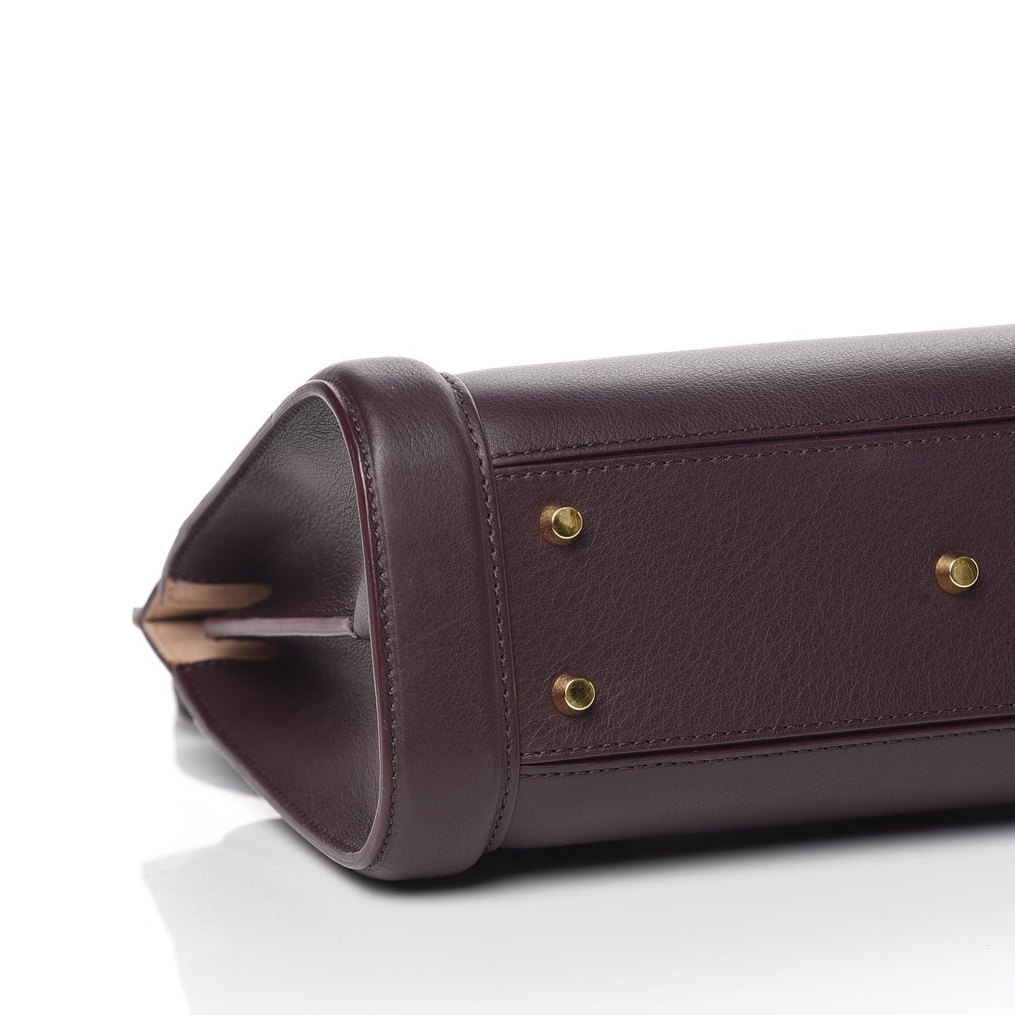 Sweet Calfskin Small Heroine 30 Burgundy