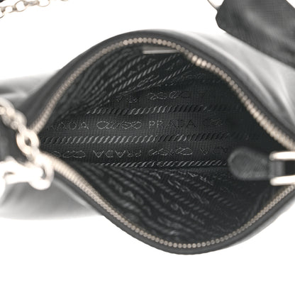 Prada Nylon Re-Edition 2005 Shoulder Bag Black 5 of 11