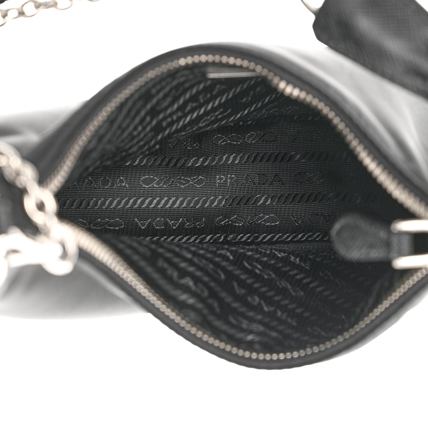 Prada Nylon Re-Edition 2005 Shoulder Bag Black 5 of 11