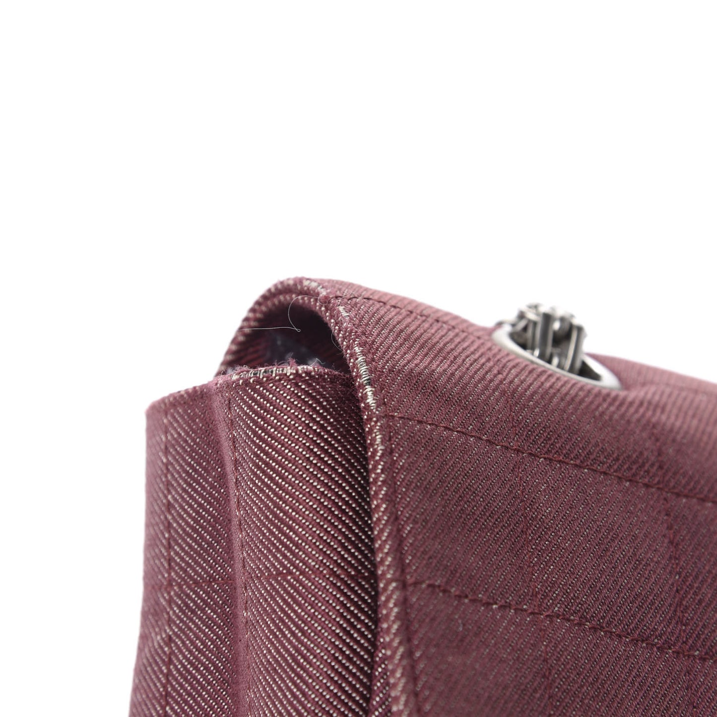 Canvas Chocolate Bar Reissue Single Flap Dark Red