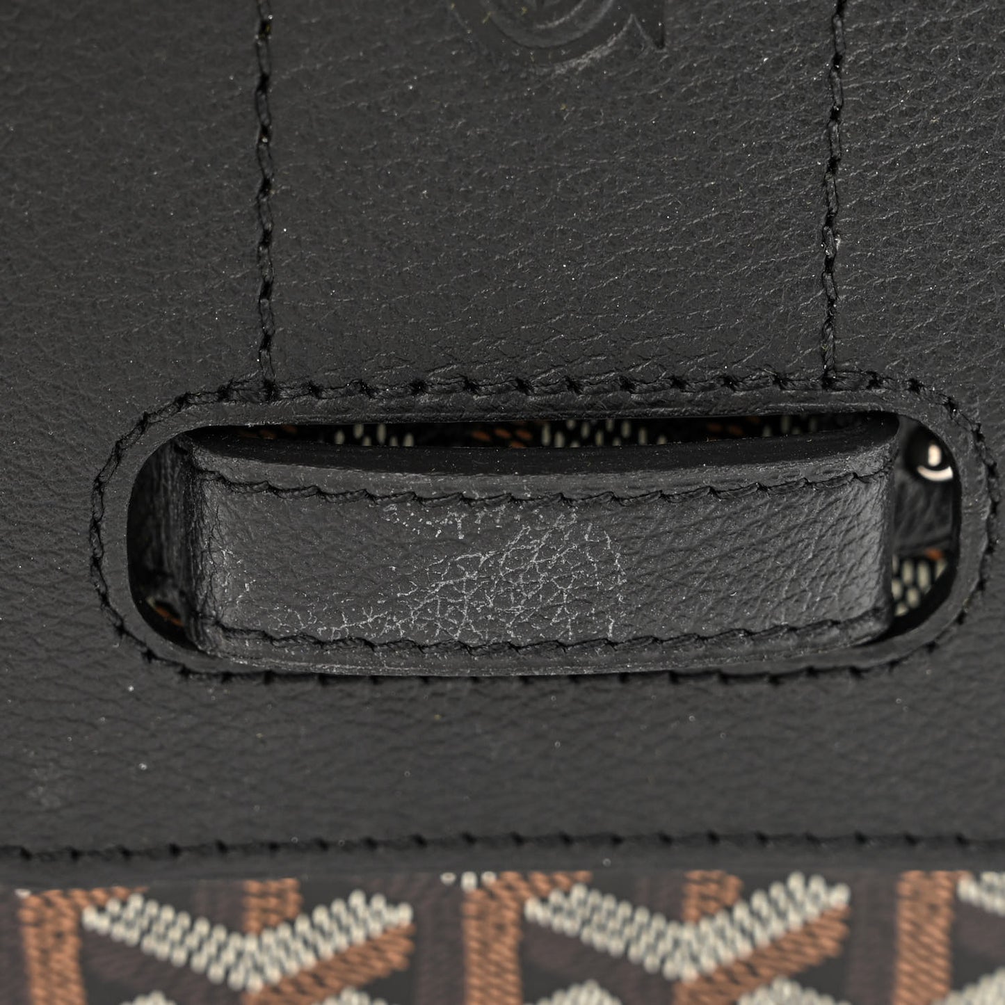 Goyardine Saigon Tote Black