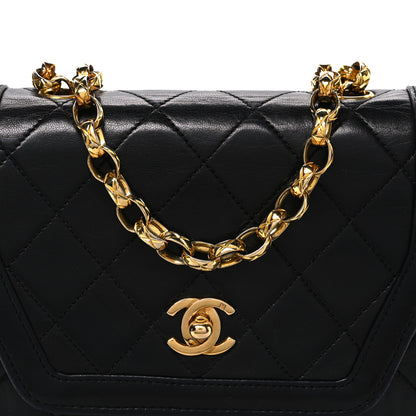 Chanel Lambskin Quilted Small Shoulder Bag Black 10 of 12
