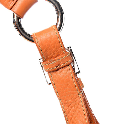 Prada Paglia Vitello Satchel Naturale Papaya 9 of 14