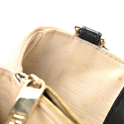 Fendi Zucca Mia Tote Beige Black 12 of 16