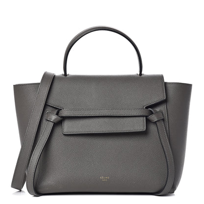 Celine Baby Grained Calfskin Micro Belt Bag Grey 1 of 13