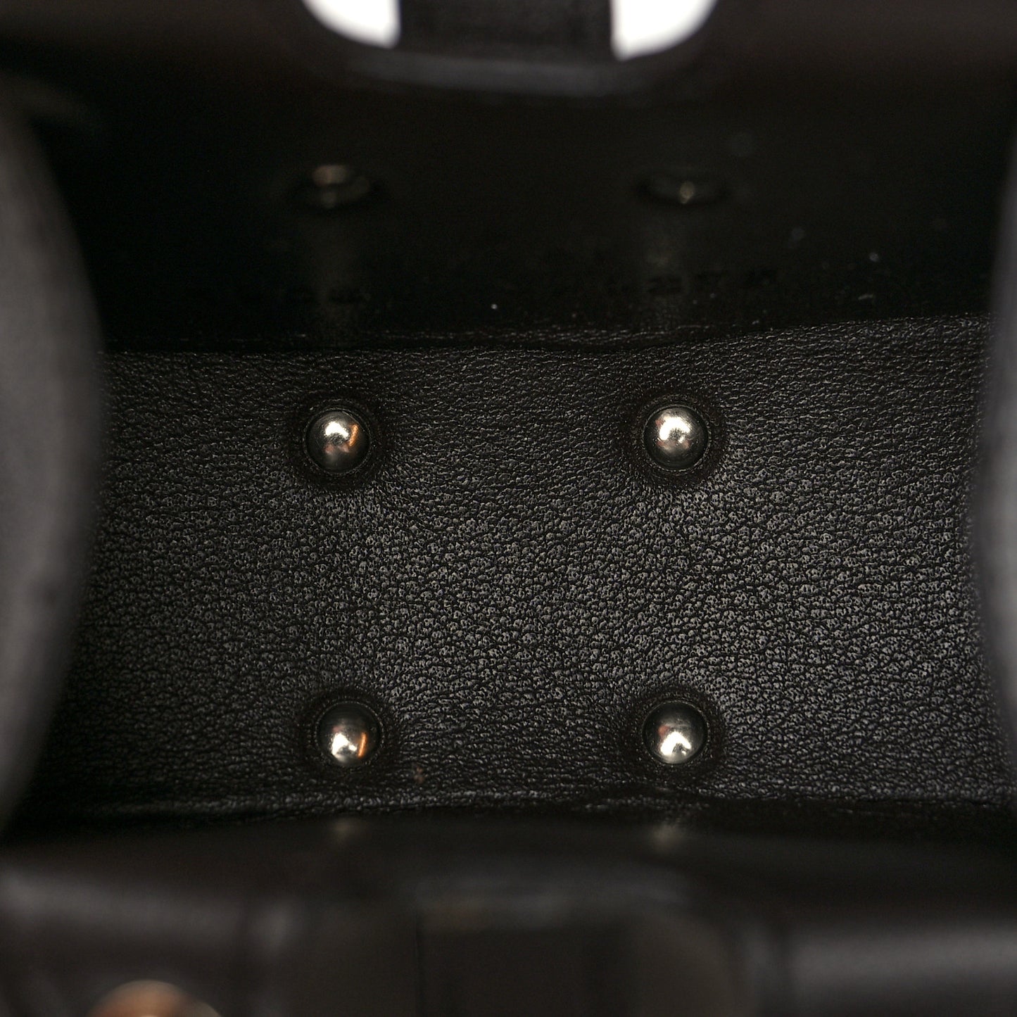Guccissima Mini Jackie Bag Charm Black