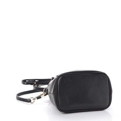 Chloe Suede Calfskin Mini Faye Backpack Black 5 of 10