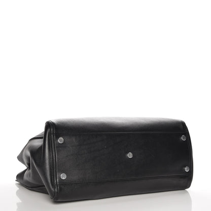 Saint Laurent Calfskin Medium Amber Tote Black 5 of 5