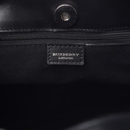 Burberry House Check Medium Tote Black 6 of 7