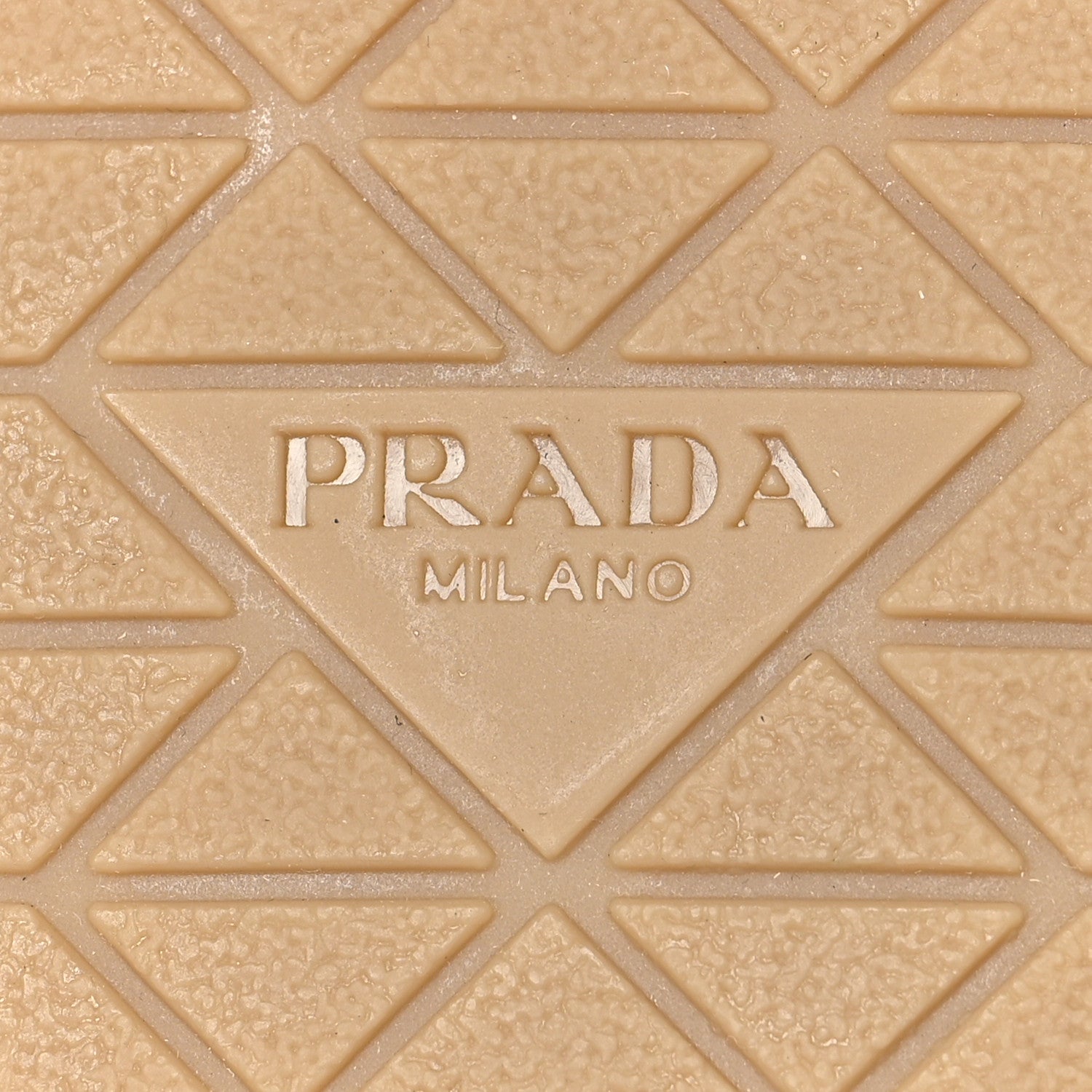 Prada Metallic Nappa Triangle Logo Espadrilles 38 Platino 8 of 9