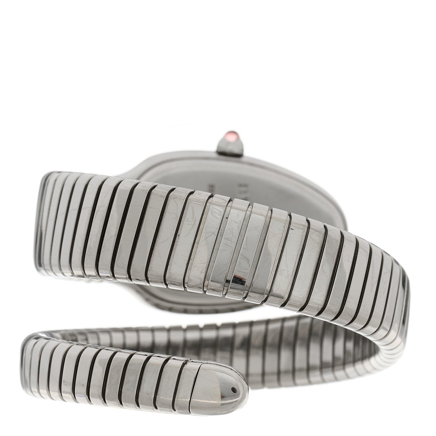 Stainless Steel 35mm Serpenti Tubogas Quartz Watch