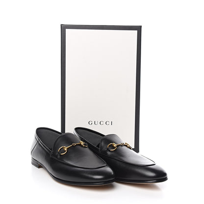 Gucci Lambskin Womens Brixton Horsebit Loafers 40 Black 9 of 9
