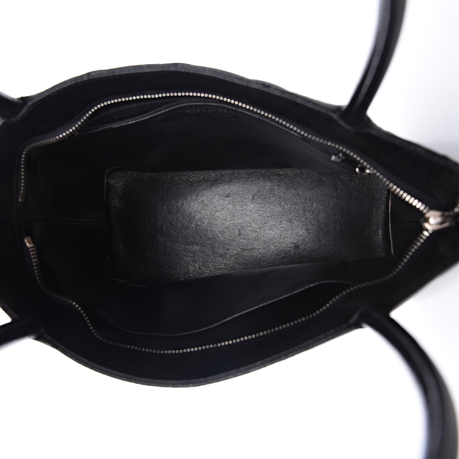 Chanel Caviar Quilted Medallion Tote Black 5 of 18