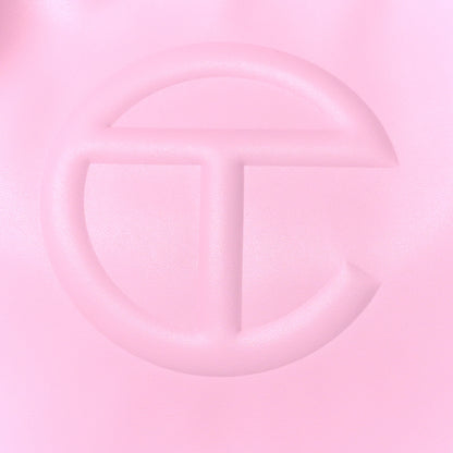 Telfar Vegan Leather Medium Shopping Bag Bubblegum 4 of 9