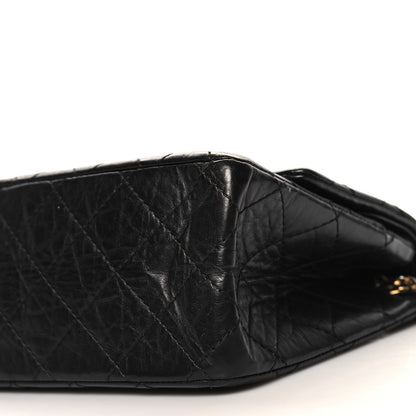 Chanel Aged Calfskin Quilted 2.55 Reissue 226 Flap Black 10 of 11