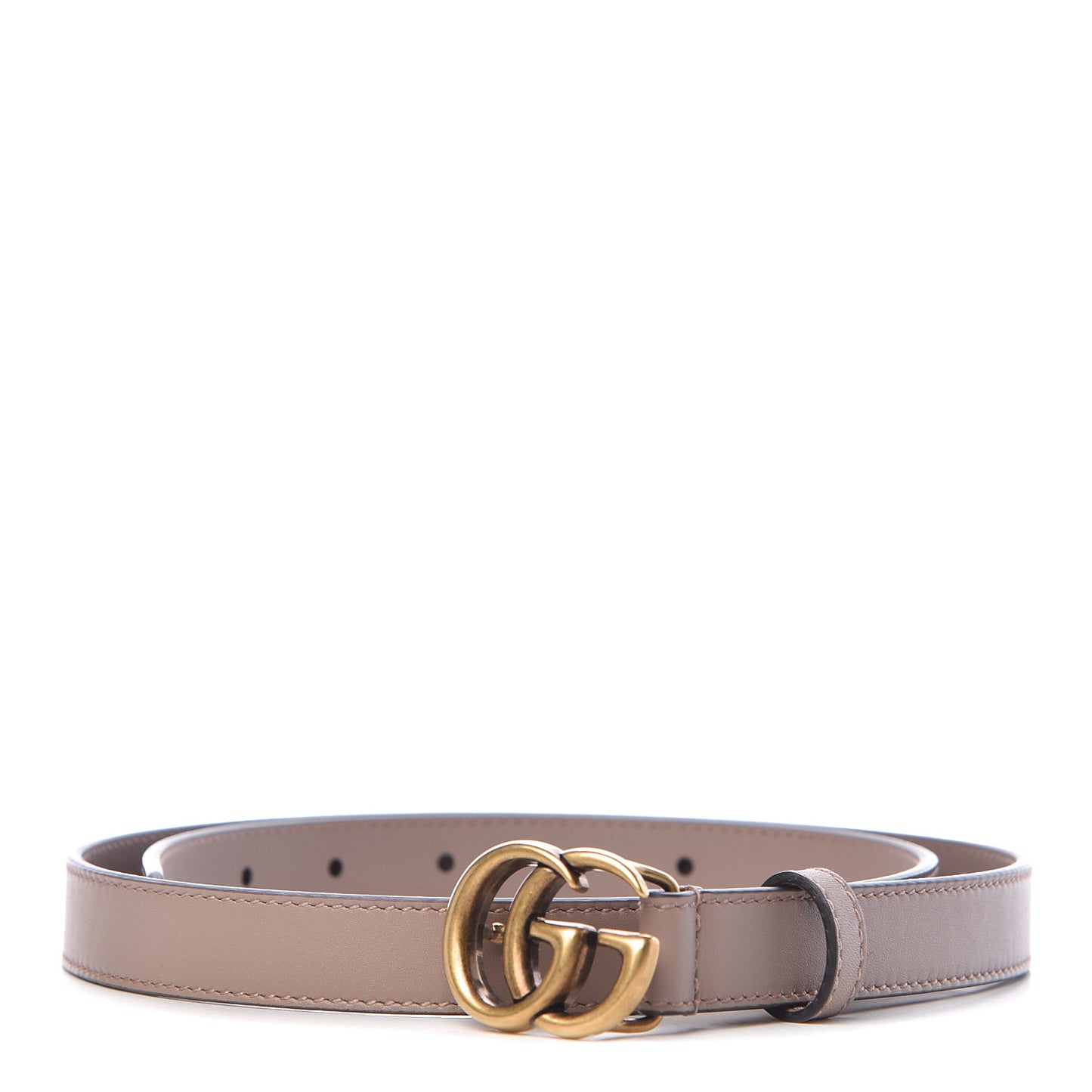 Calfskin Double G 20mm Belt 80 32 Porcelain Rose
