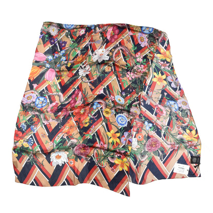 Gucci Silk Flora Snake Scarf Multicolor 2 of 4