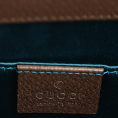 Gucci GG Supreme Monogram Web Small Ophidia Chain Shoulder Bag Brown 6 of 11