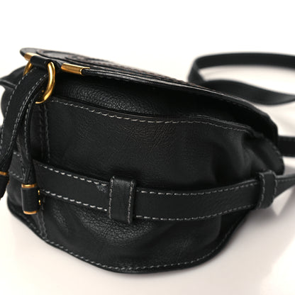Chloe Calfskin Mini Marcie Round Crossbody Bag Black 9 of 10