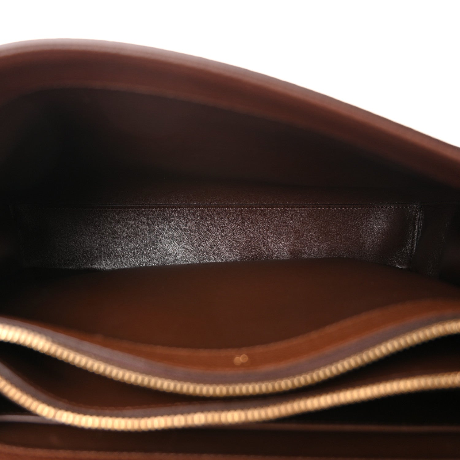 Celine Grained Calfskin Classique 16 Top Handle Bag Brown 5 of 11