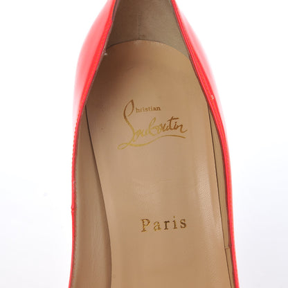 Christian Louboutin Patent Lady Peep 150 Pumps 39.5 Rose Paris 9 of 19