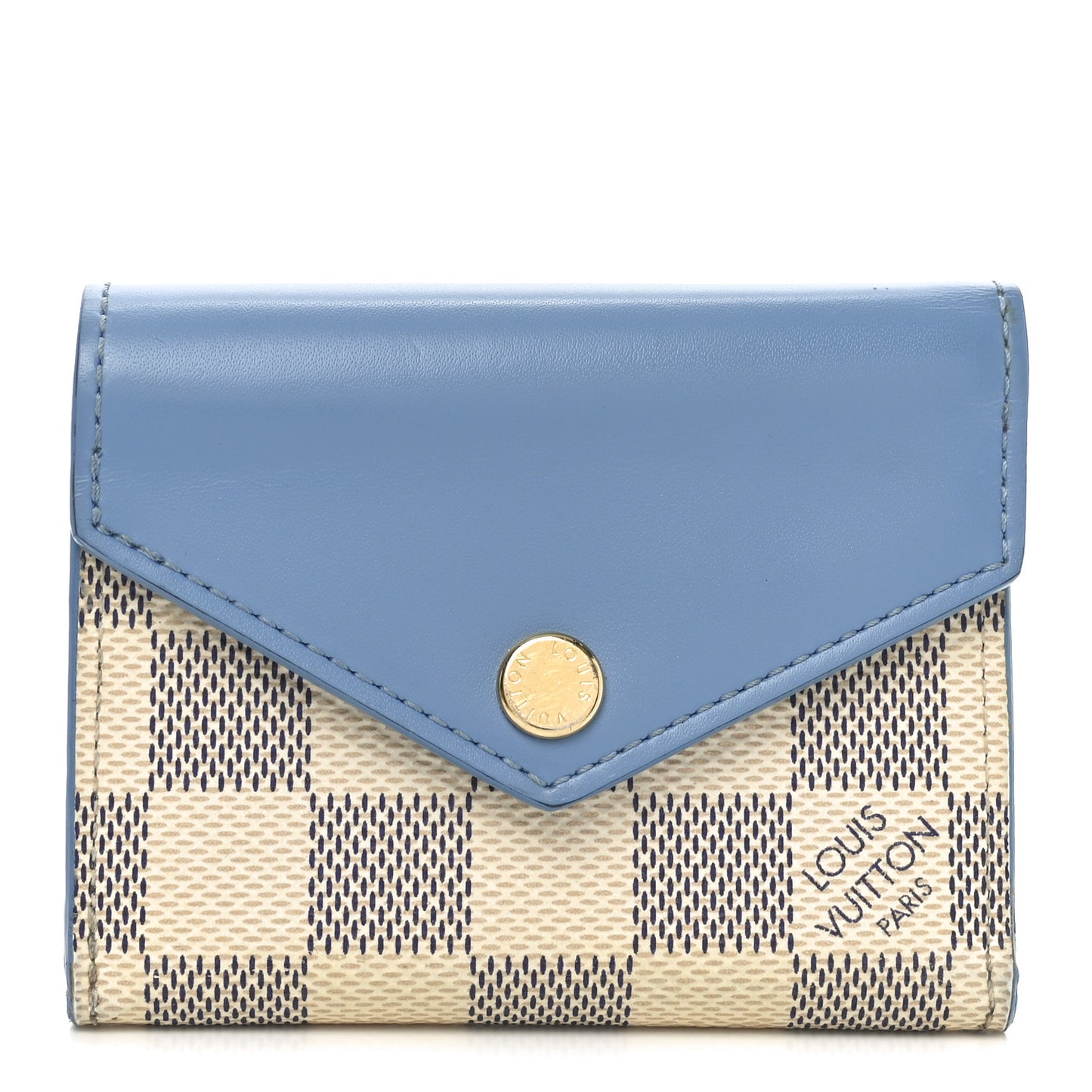 Damier Azur Zoe Wallet Bleuet