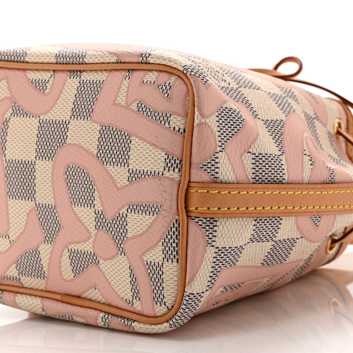 Damier Azur Tahitienne Nano Noe Rose Ballerine