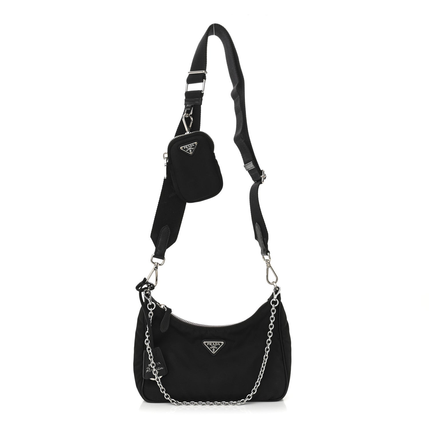 Prada Nylon Re-Edition 2005 Shoulder Bag Black 1 of 11