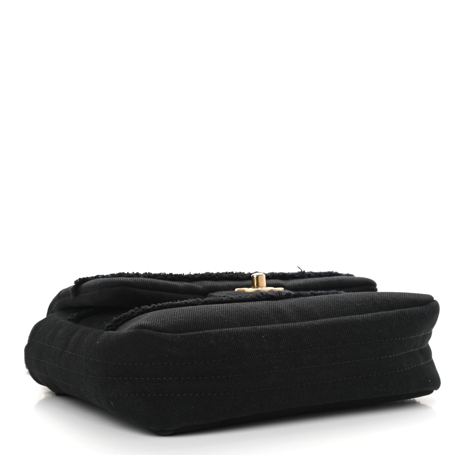 Chanel Denim Coco Flap Black 4 of 9