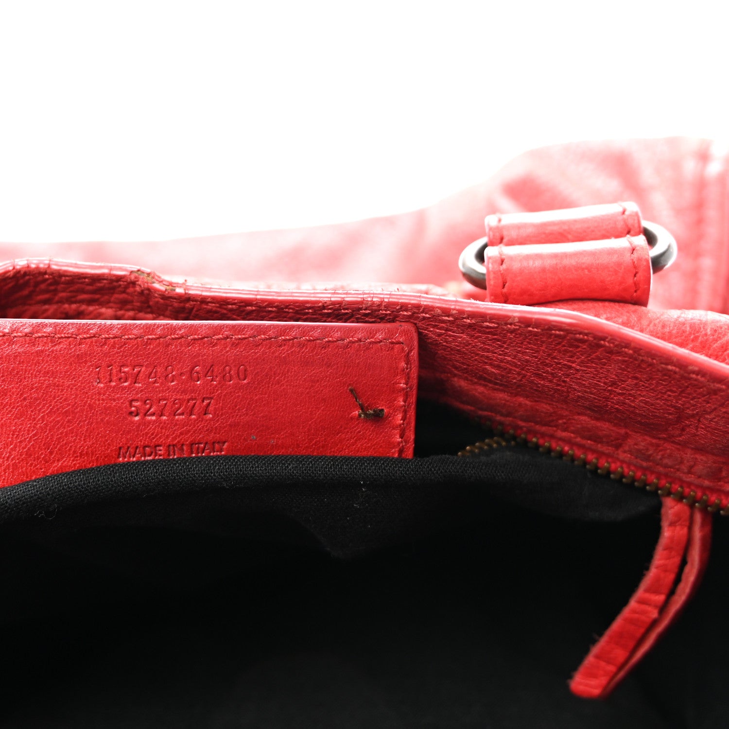 Balenciaga Agneau Classic Hardware City Rouge Coquelicot 8 of 11