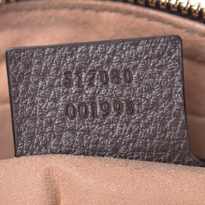 Gucci GG Supreme Monogram Web Small Ophidia Shoulder Bag Brown 7 of 9