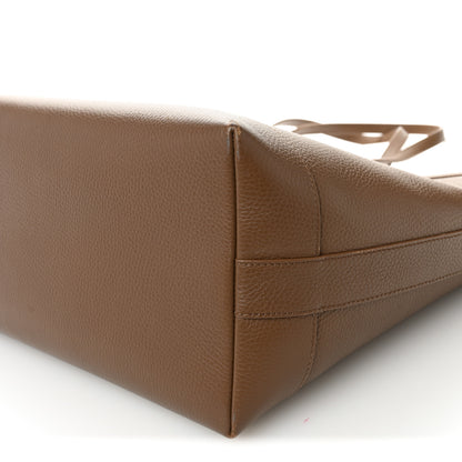 Burberry Grainy Calfskin Medium London Tote Bag Earth 10 of 13