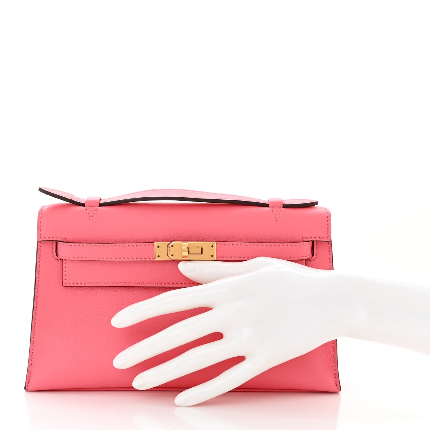 Swift Kelly Pochette Clutch Rose Azalee