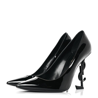 Saint Laurent Patent Opyum 110 Pumps 41.5 Black 3 of 9