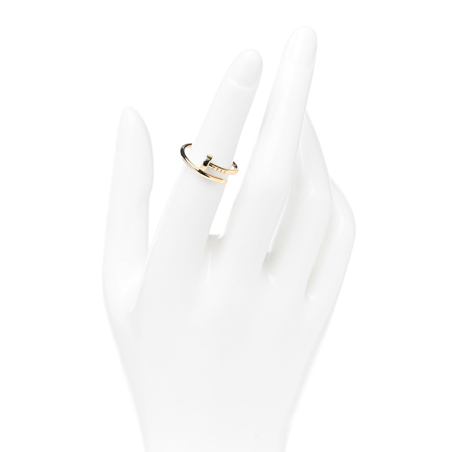 18K Yellow Gold Small Juste Un Clou Ring 50 5.25