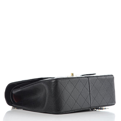 Chanel Caviar Quilted Jumbo Double Flap Black 4 of 10