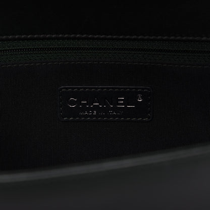 Chanel Lambskin Quilted New Medium Boy Flap Green 9 of 11