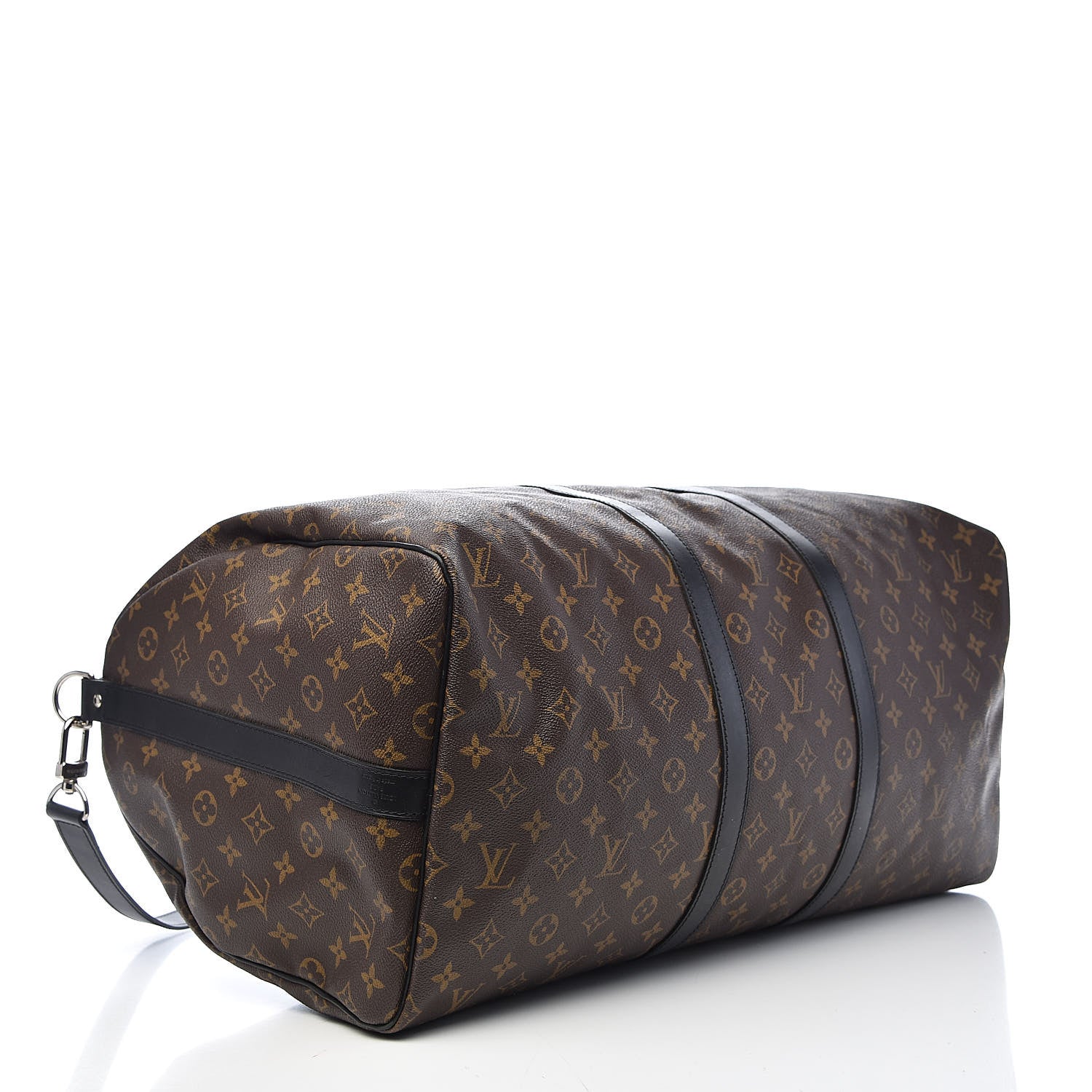Louis Vuitton Monogram Macassar Keepall Bandouliere 55 4 of 10
