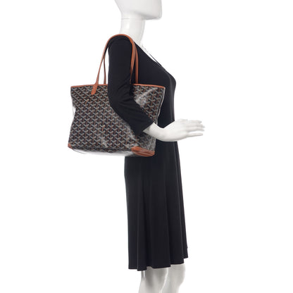 Goyard Goyardine Artois PM Black Gold 2 of 9