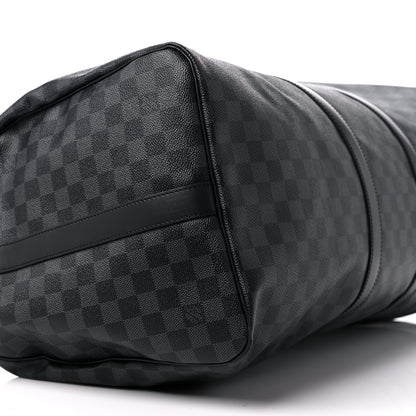 Louis Vuitton Damier Graphite Keepall Bandouliere 55 7 of 8