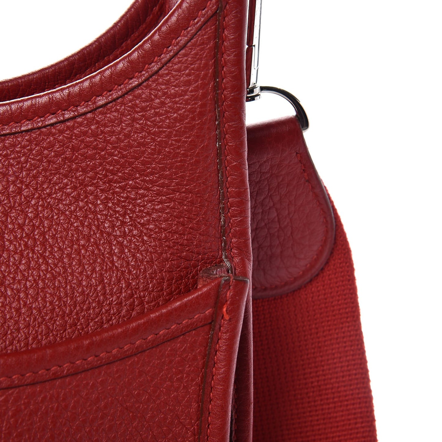 Taurillon Clemence Evelyne II PM Rouge Casaque