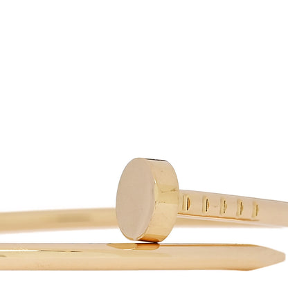 Cartier 18K Yellow Gold Small Juste Un Clou Bracelet 17 3 of 5