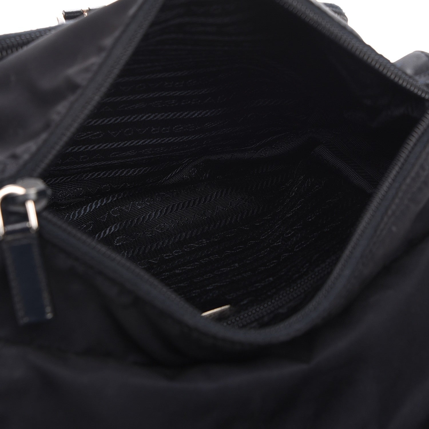 Prada Nylon Vela Messenger Blue 5 of 8
