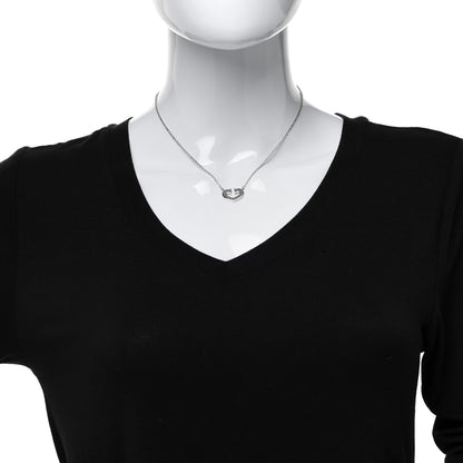 Cartier 18K White Gold Medium Hearts and Symbols Necklace 2 of 5