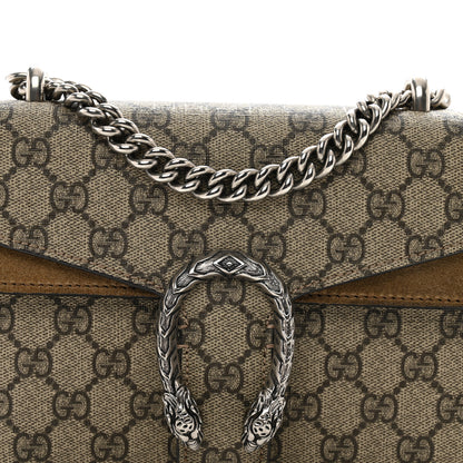 Gucci Supreme Monogram Mini Dionysus Shoulder Bag Taupe 8 of 13