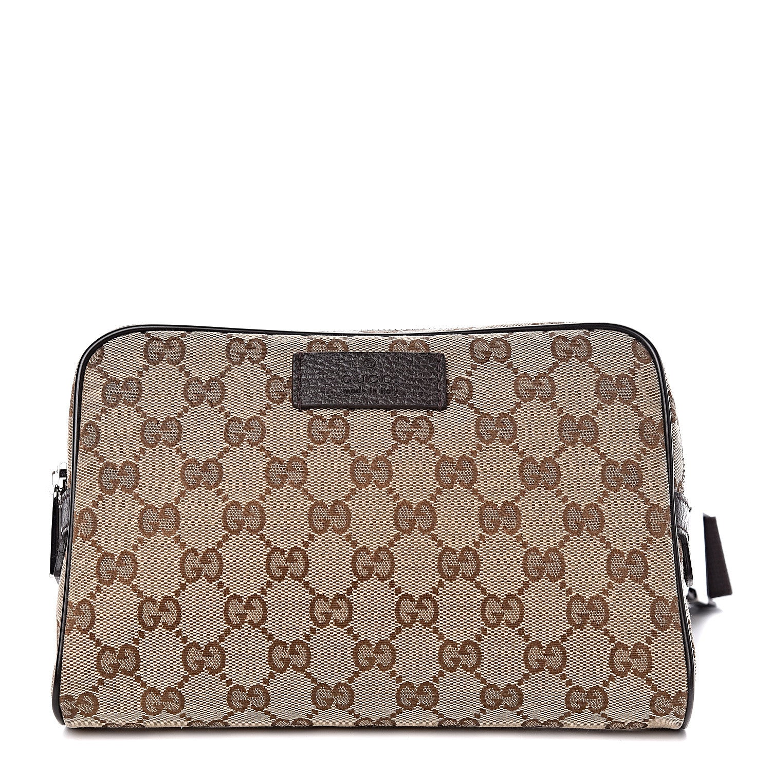 Gucci Monogram Belt Bag Dark Brown 1 of 10