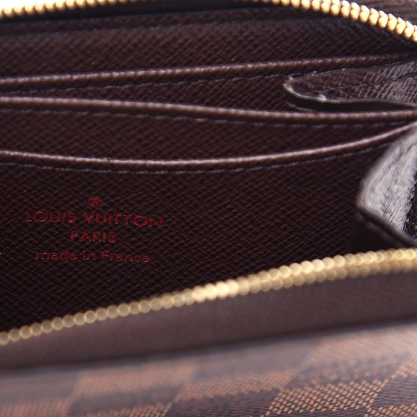 Damier Ebene Zippy Coin Purse