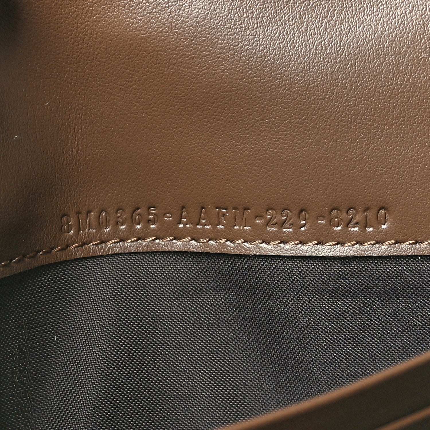 Fendi Vitello Soft F is Fendi Bi-Color FF 1974 Embossed Continental Envelope Wallet On Chain Maya Black 8 of 8
